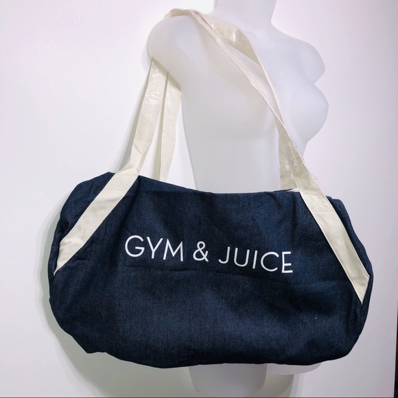 Unbranded Handbags - Gym & Juice Denim Workout Bag NWOT